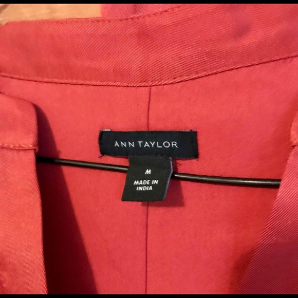 NWOT Ann Taylor spiced orange balloon sleeve dress - Picture 5 of 8